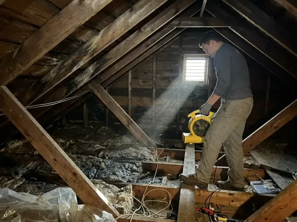 attic-water-damage-drying-proc-007 — frequently asked questions, Emergency Water Extraction & 24/7 Flood Response in Princev…